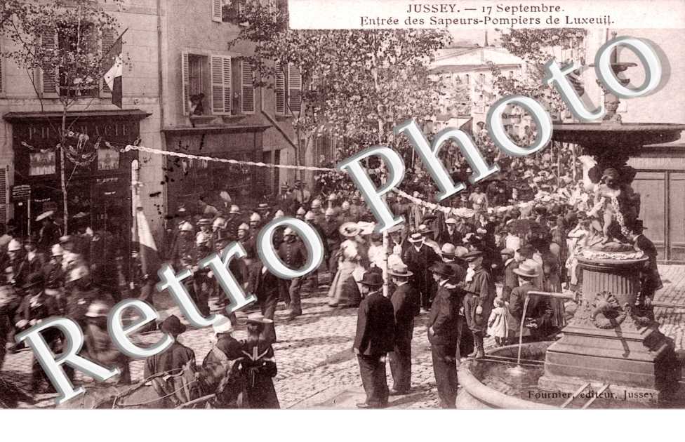 17 septembre. entree des sapeur pompiers de luxeuil