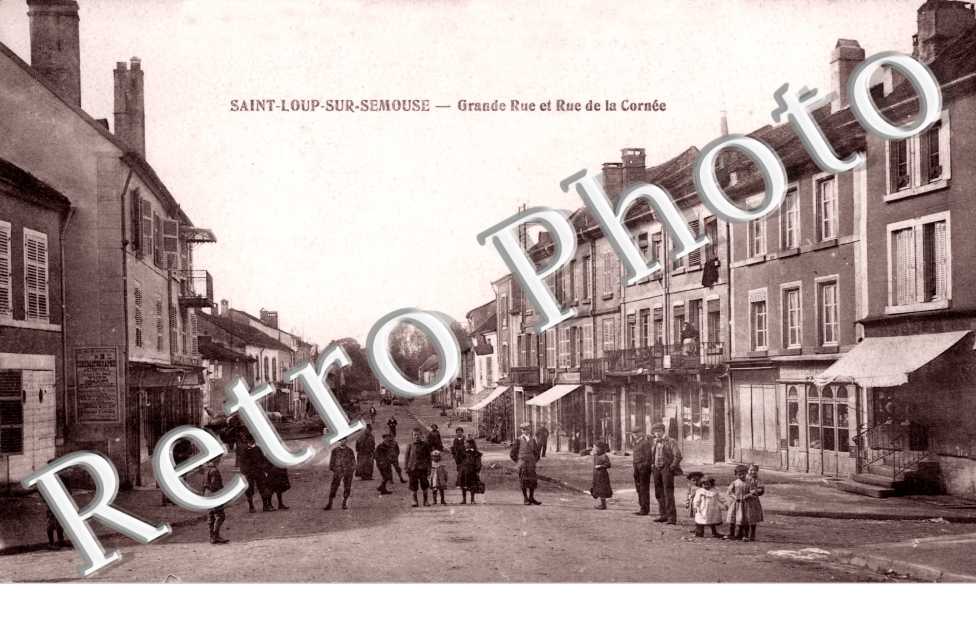 Grande rue et rue de la Cornee