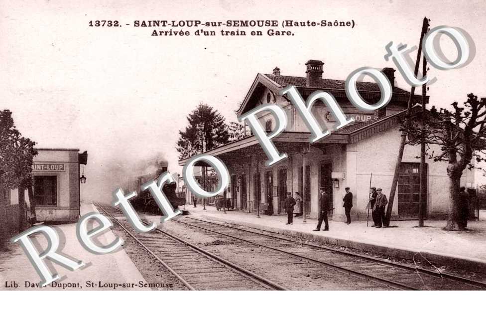 Arrivee d'un train en Gare