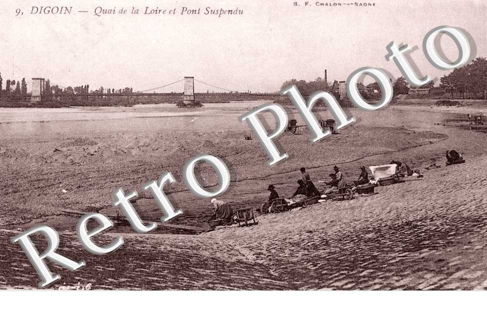 Quai de la Loire et Pont suspendu