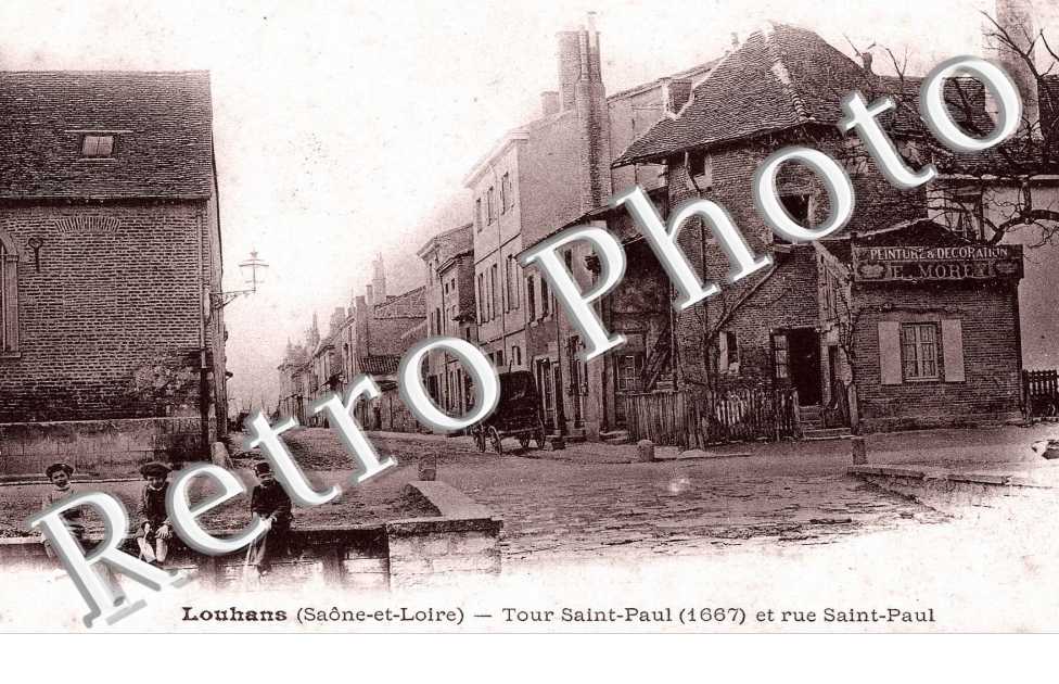 Tour Saint Paul et rue Saint Paul