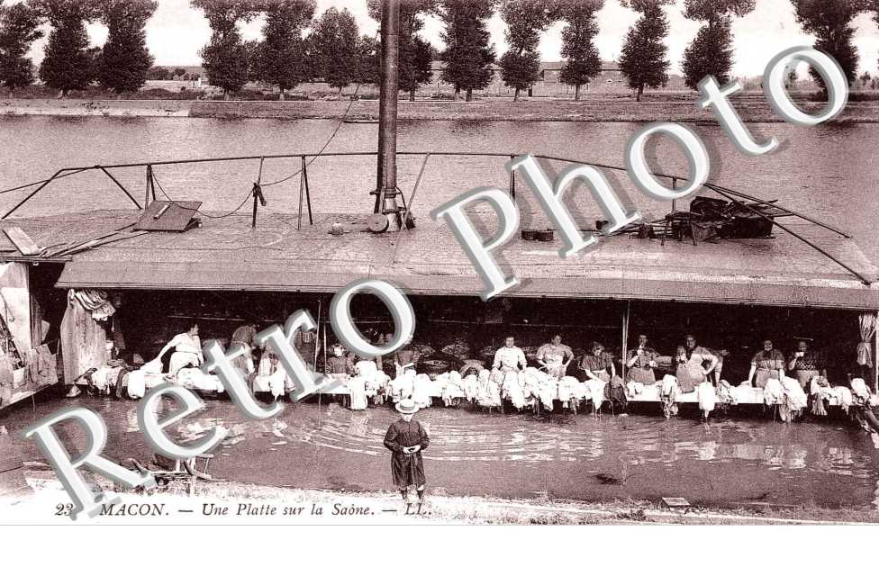 Une platte sur la Saone