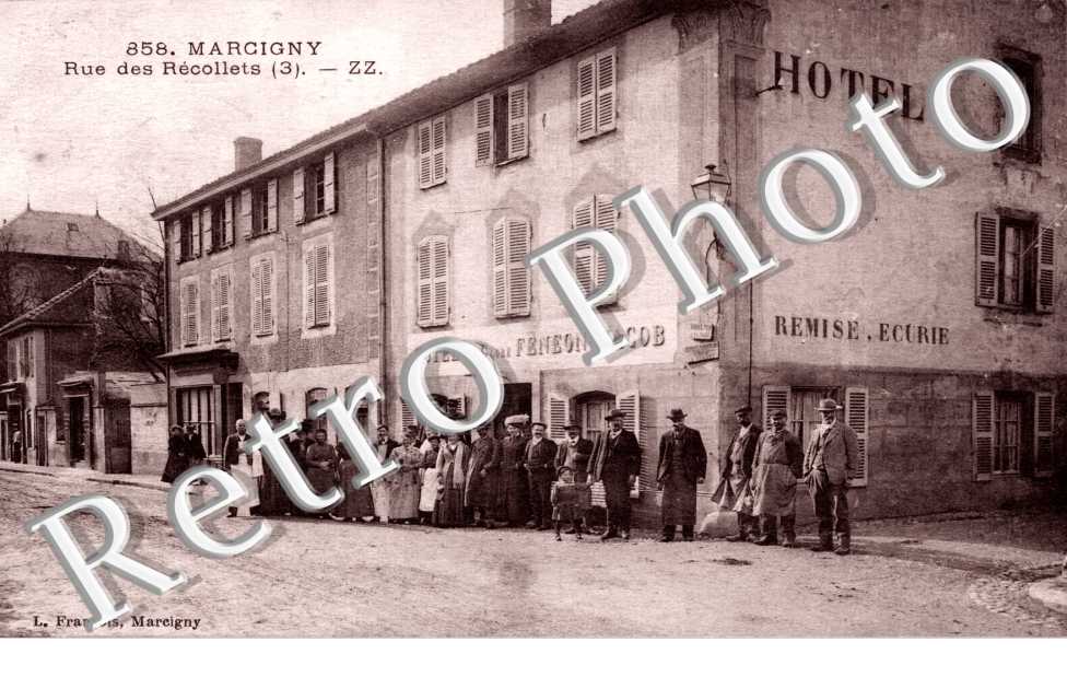 Rue des Recollets - hotel Feneon-Jacob