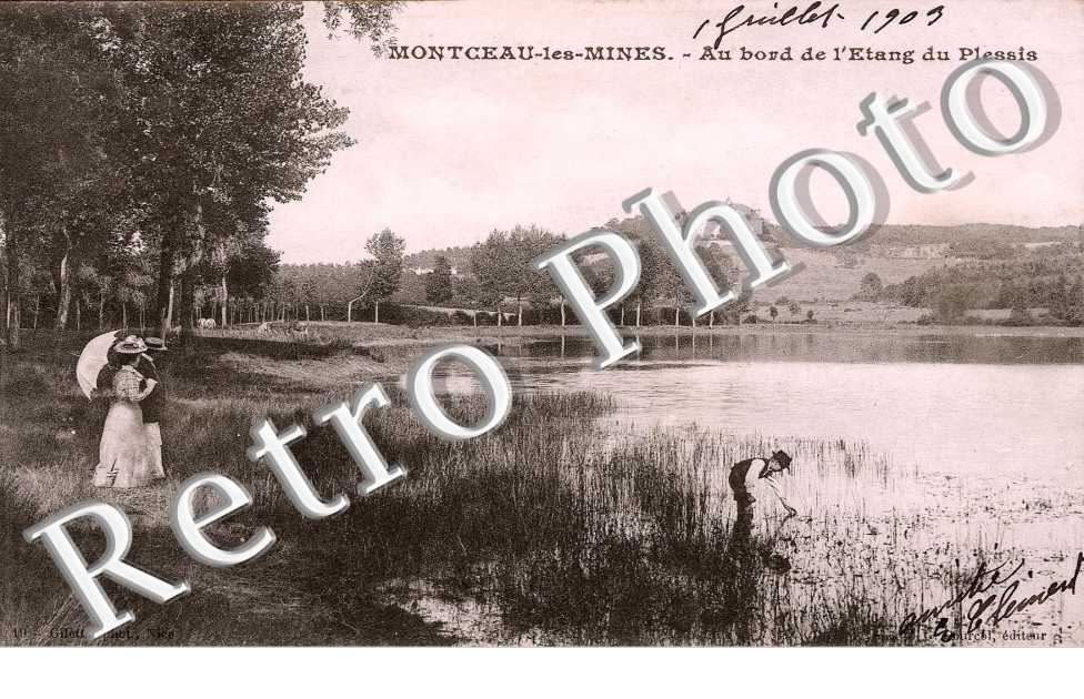 AU BORD DE L'ETANG DE PLESSIS