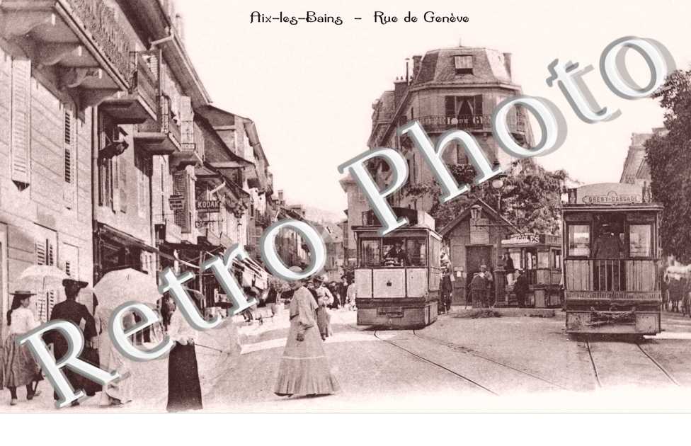 Rue de Genève - tramways