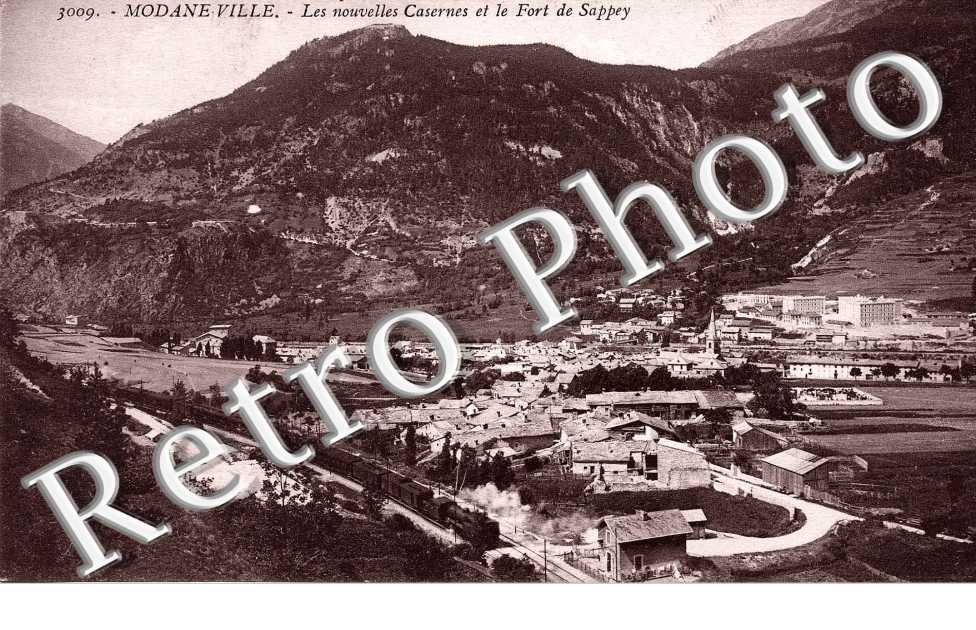 Les nouvelles casernes et le fort de Sappey