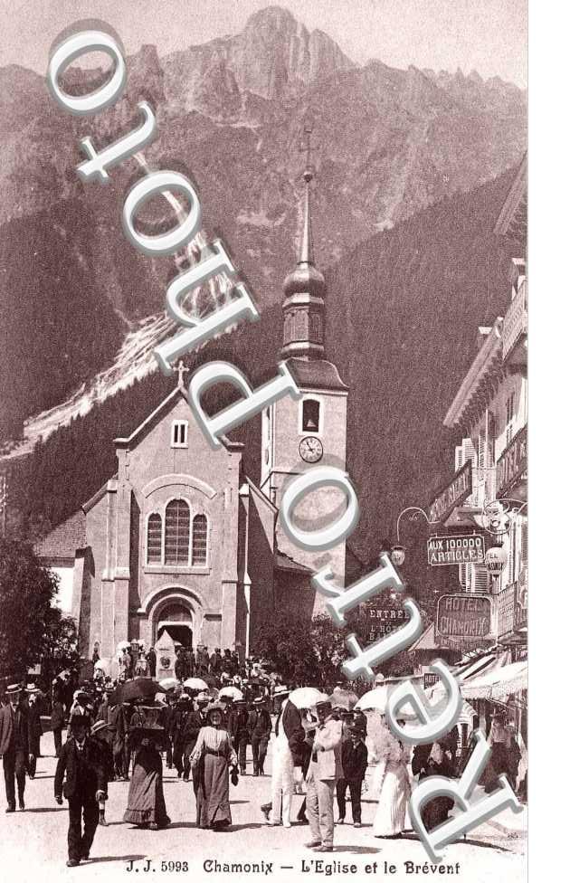 L'eglise et le Brevent