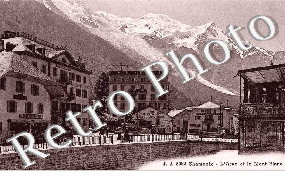 L'ARVE ET LE MONT BLANC