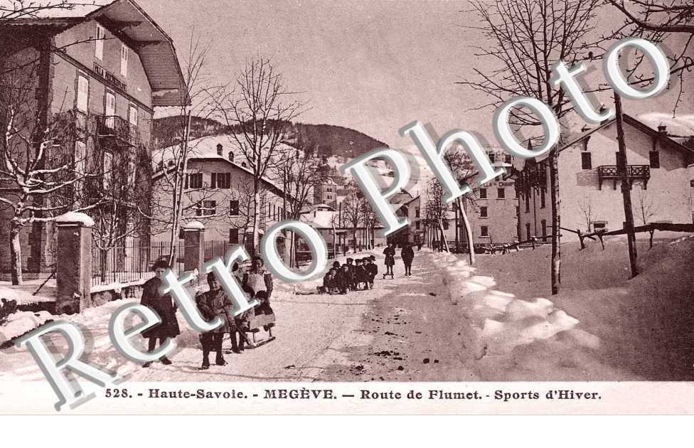 Route du flumet - sport d'hiver