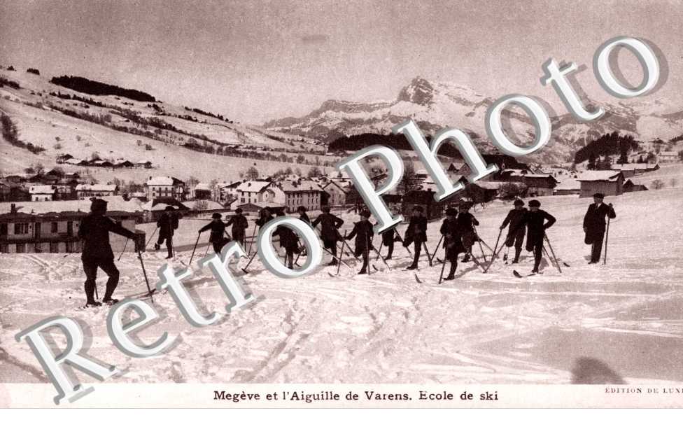 Megeve et l'Aiguille de varnets Ecole de ski