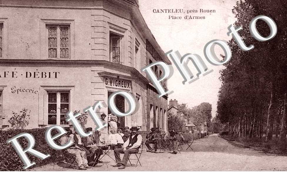 La place d'Armes - cafe-debit  Vigreux