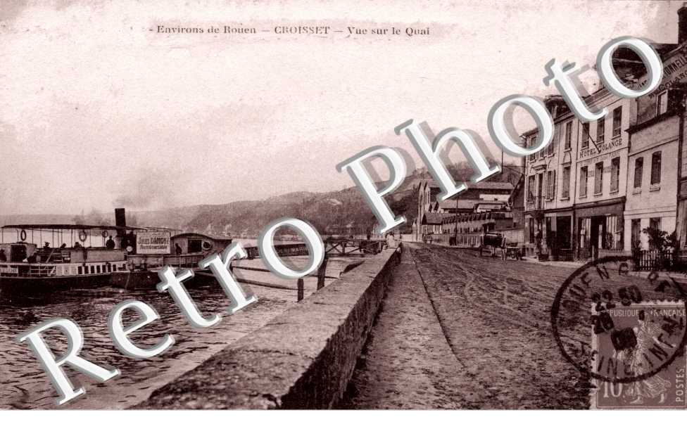 CROISSET - vue sur le Quai