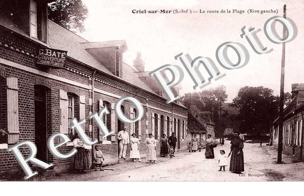 La route de la plage
