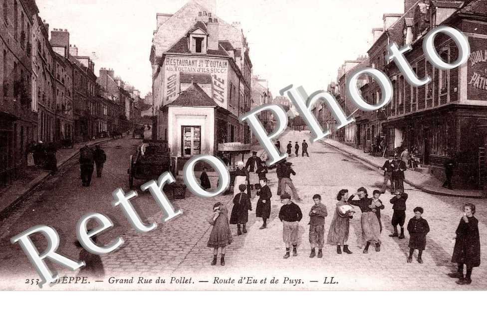 Grande Rue du Pollet - route d'Eu et de Puys