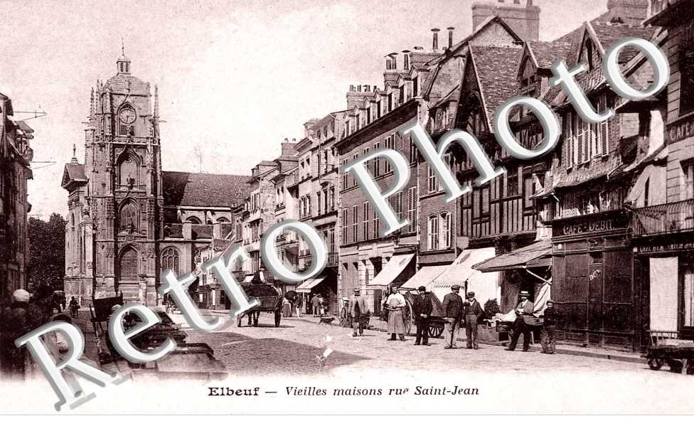 vieilles maisons rue Saint-Jean