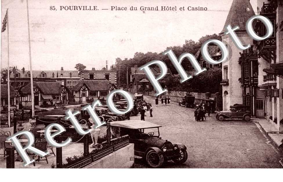 POURVILLE place du grand hotel et casino
