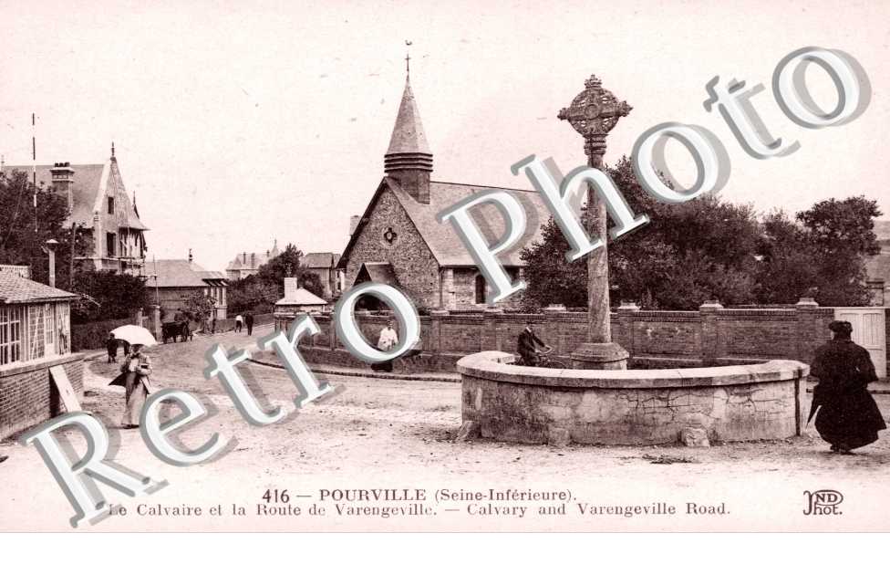 le Calvaire et la Route de Varengeville