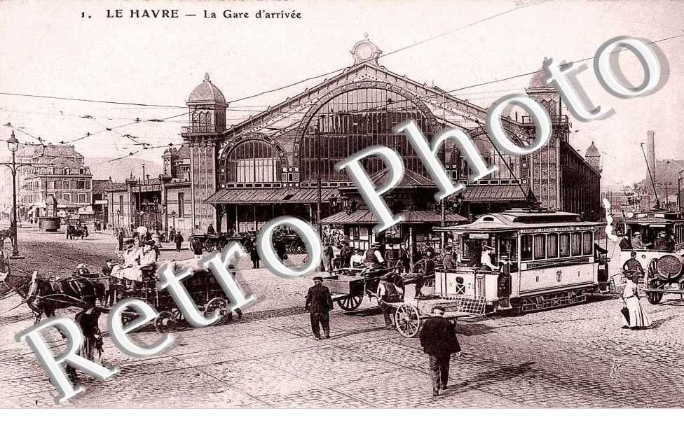 LA GARE D'ARRIVEE