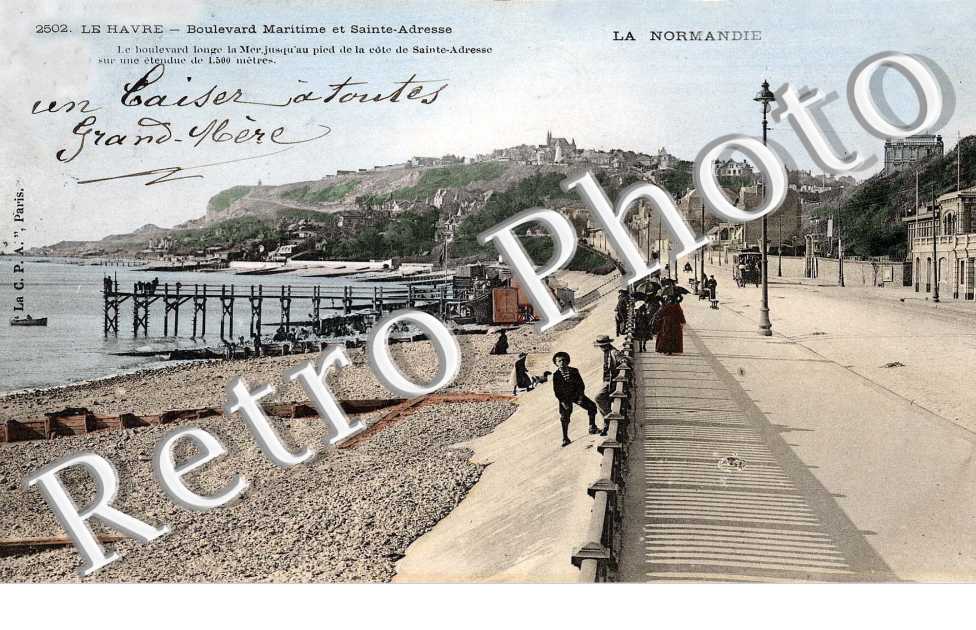 Boulevard maritime et Sainte-Adresse