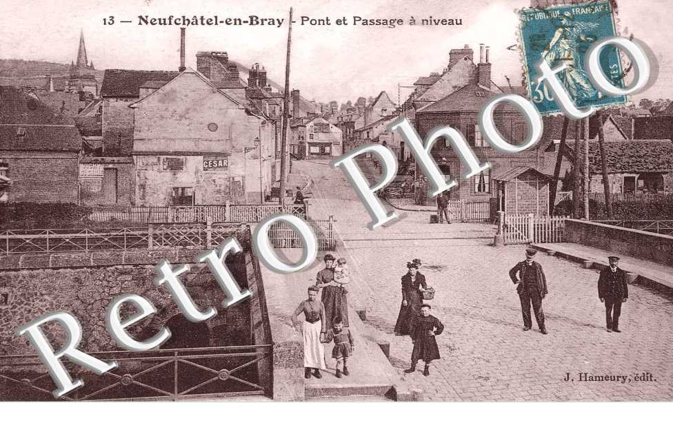 Pont et passage a niveau