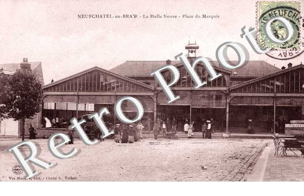 La halle neuve - Place du marquis