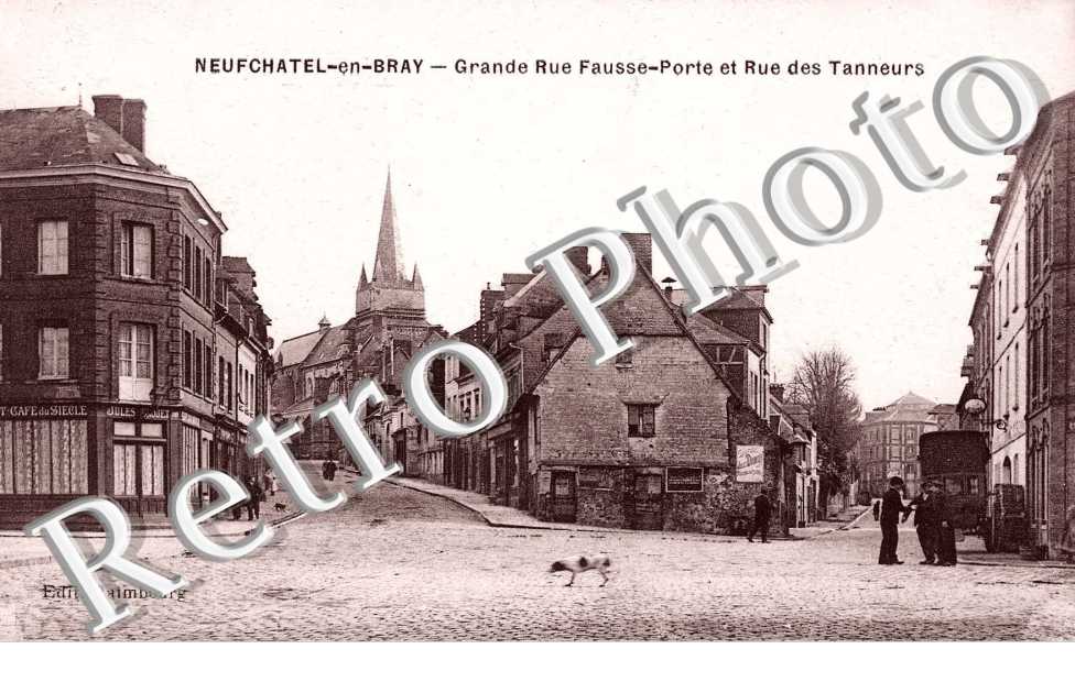 Grande rue Fausse Porte et rue des Tanneurs