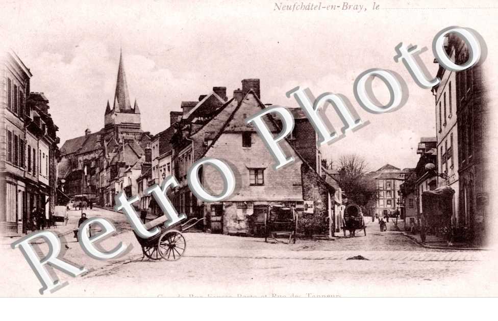 la Grande Rue Fausse-Porte et la Rue des Tanneurs