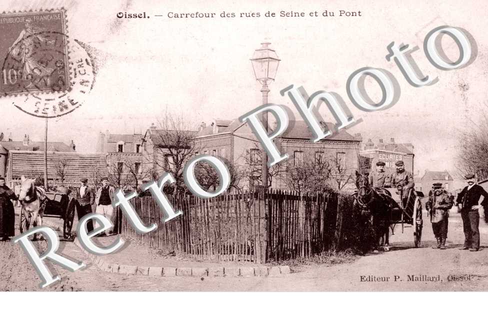 Carrefour des rues de Seine et du pont