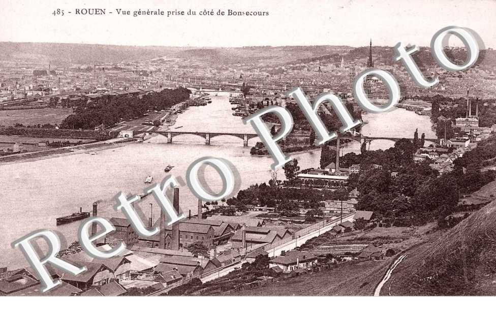 VUE GENERALE PRISE DE LA COTE DE BONSECOURS