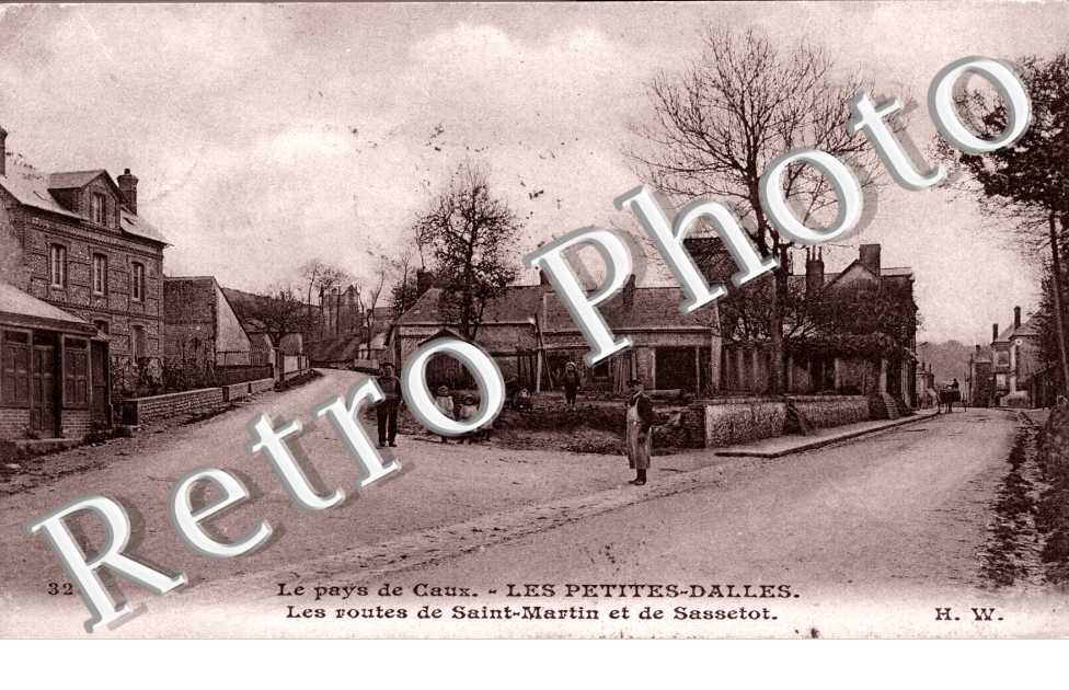 Les petites dalles - Les routes de Saint Martin et de Sassetot