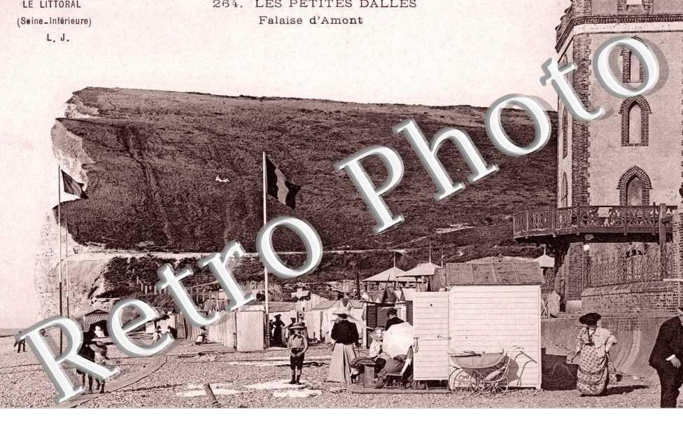 Falaise d'Amont, les Petites Dalles