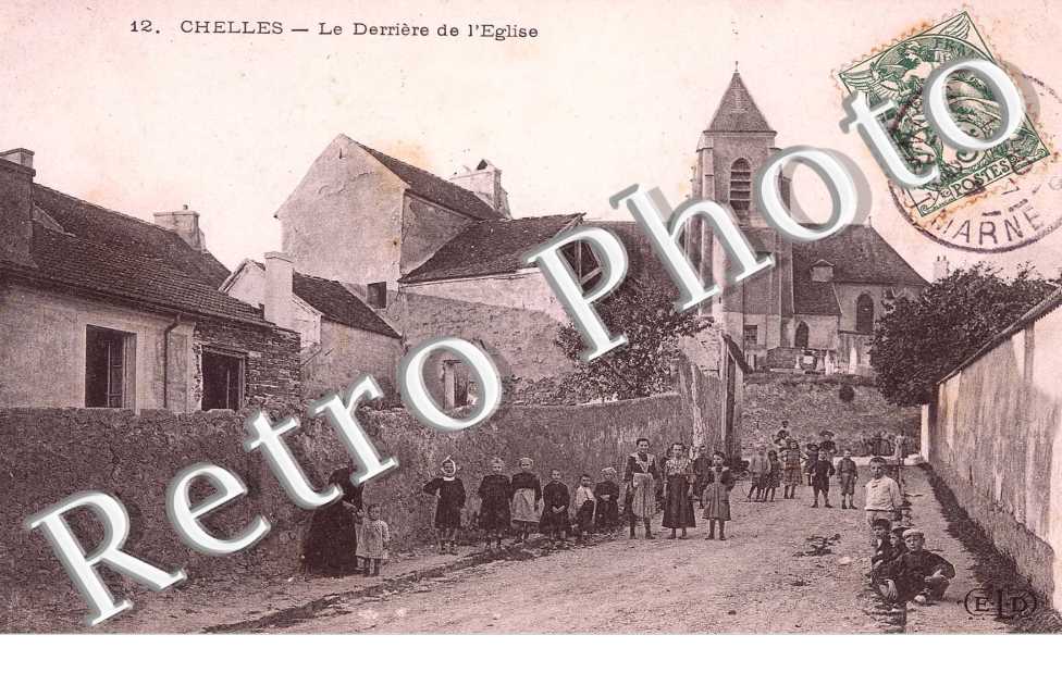 Le derriere de l'eglise