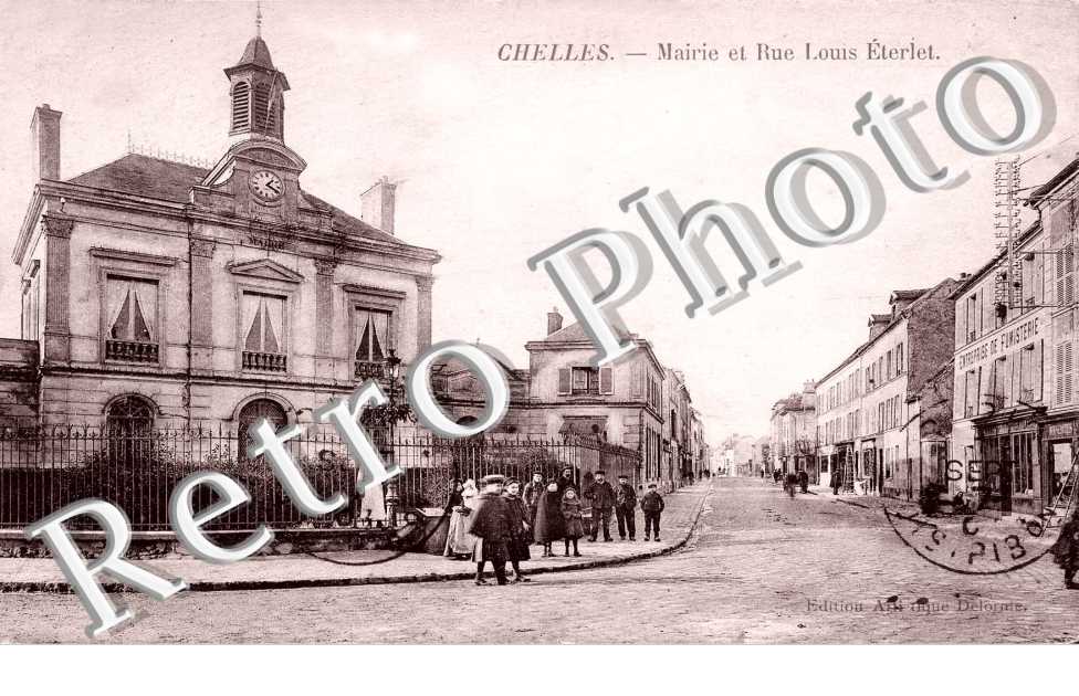 Mairie et rue Louis Eterlet