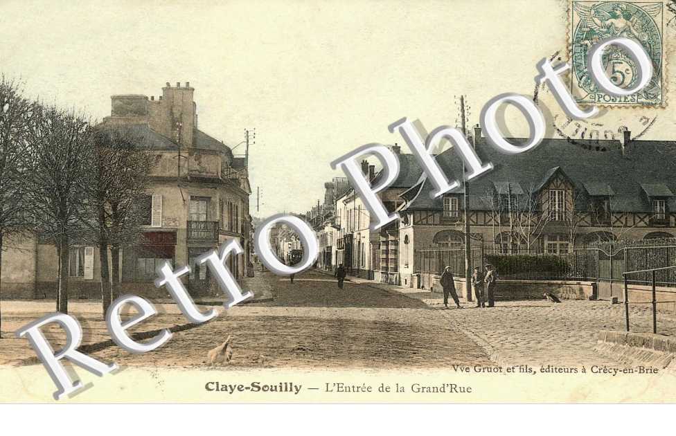 L'entree de la grande rue (couleur)