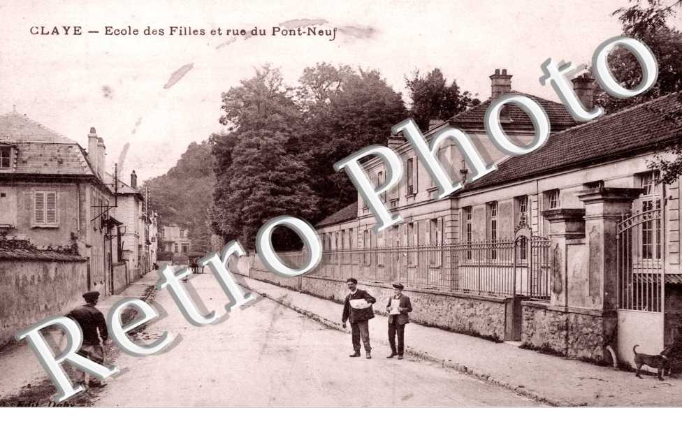 Ecole des Filles et Rue du Pont-Neuf