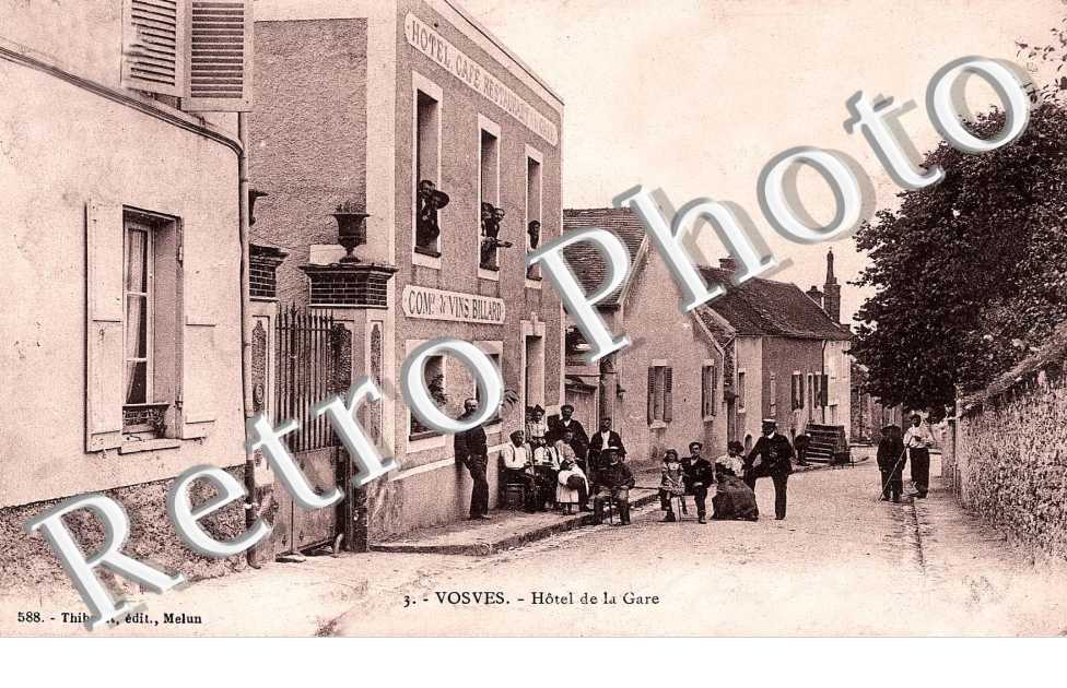 Vosves. hotel de la gare