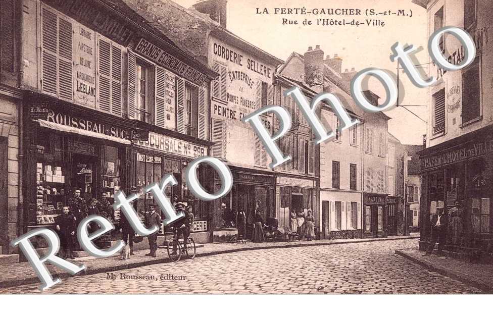 (la)  Rue de l'hotel de ville