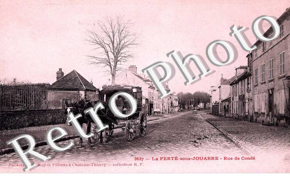 (la) Rue de Conde - attelage de cheval