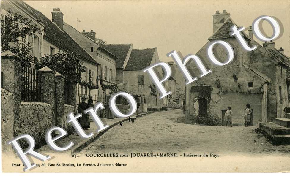 Courcelles sous jouarre sur Marne - Interieur du pays