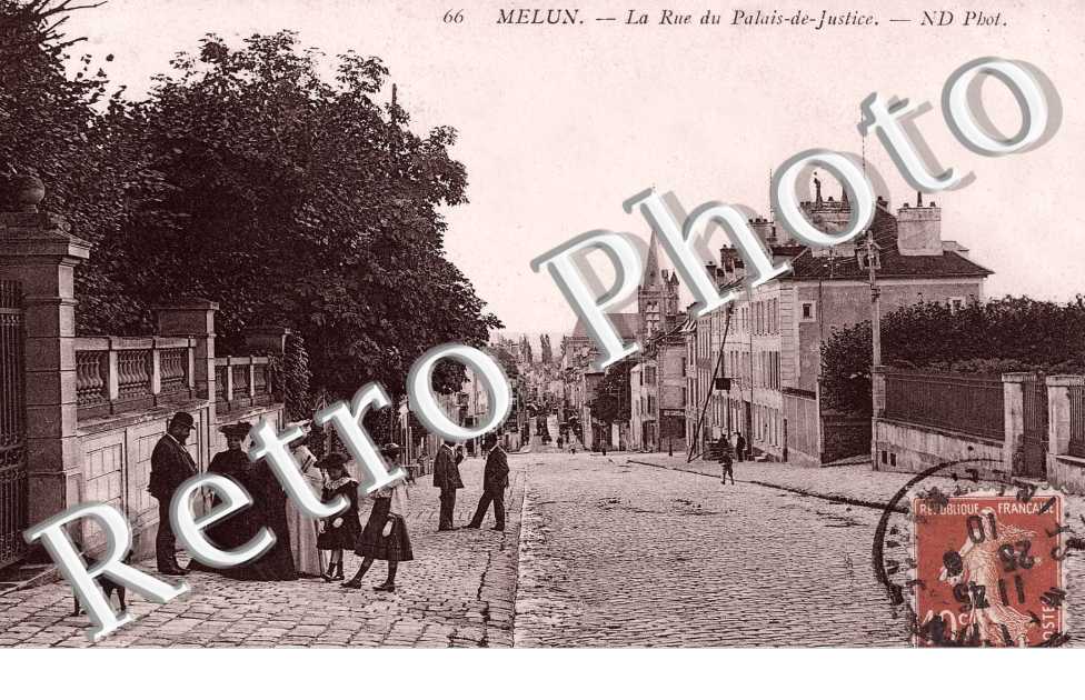 la Rue du Palais de Justice