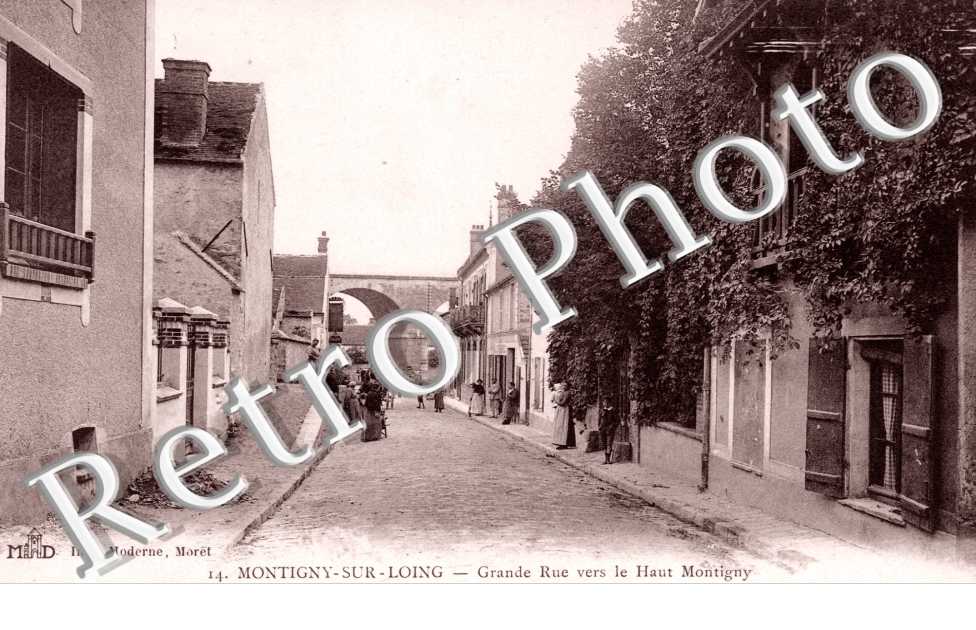 la Grande Rue vers le Haut Morigny
