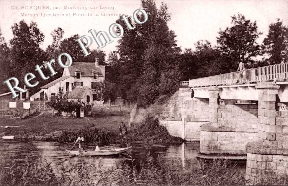Sorques, Maison forestière et Pont de la Gravine