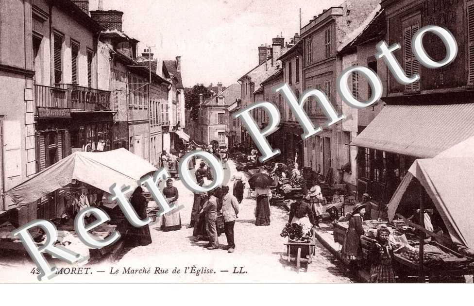 Le marche rue de l'eglise