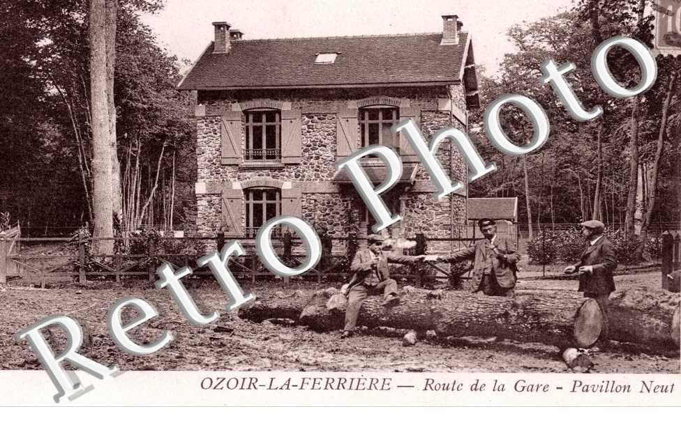 route de la gare Pavillon neuf