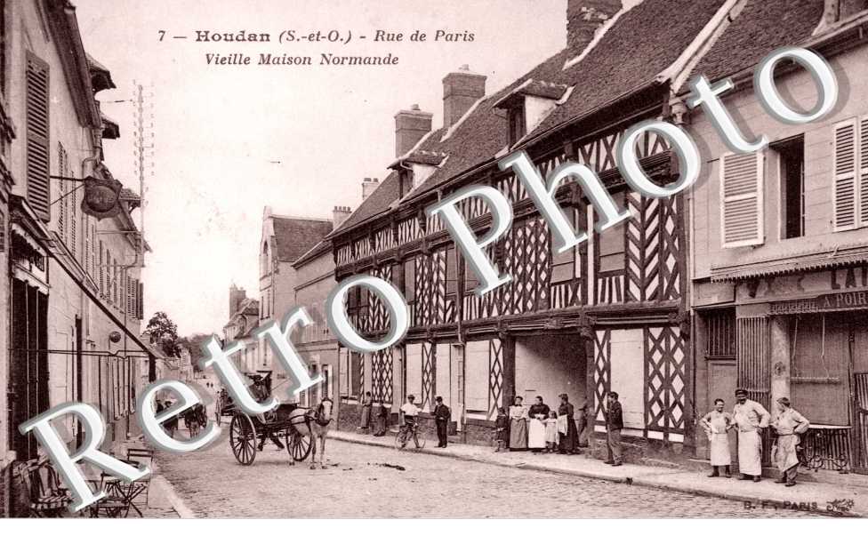 rue de Paris, vieille maison normande