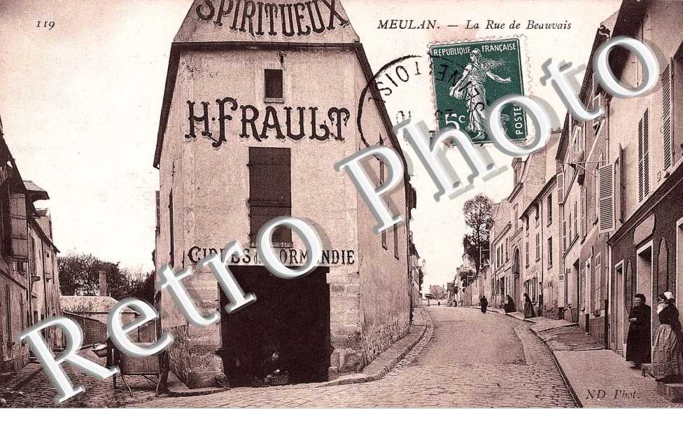 La Rue de Beauvais - H. Frault - Cidres de Normandie