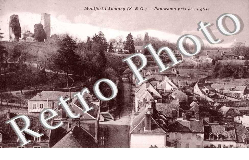 Panorama pris de l'eglise
