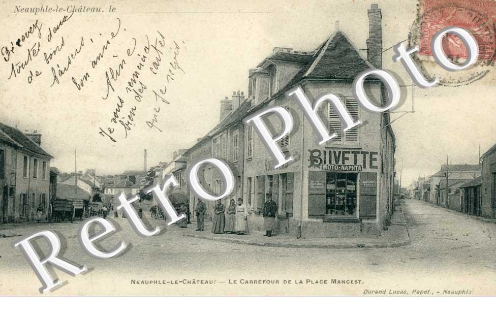 Carrefour et la Place Mancest