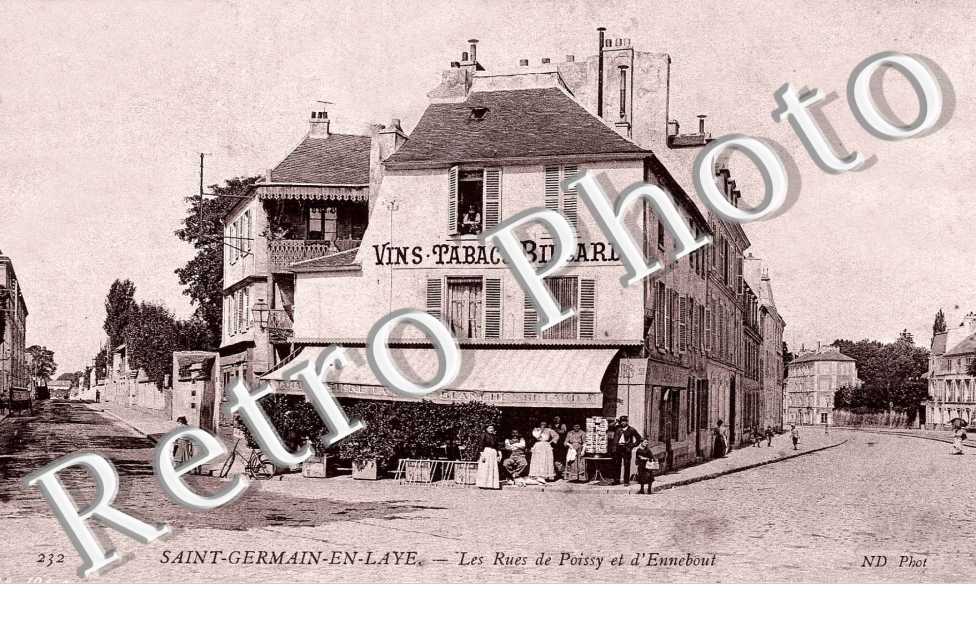 LES RUES DE POISSY ET D'ENNEBOUT