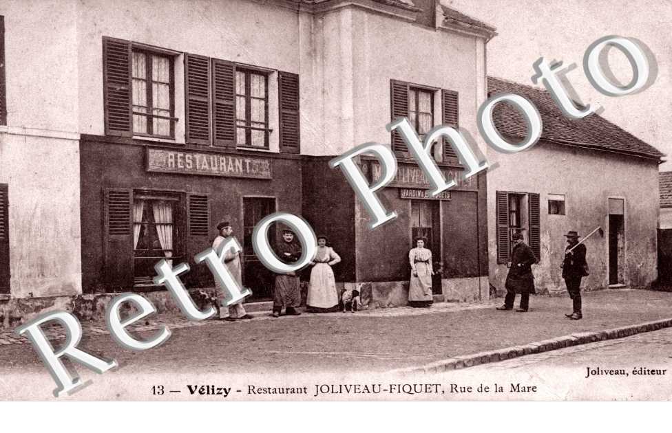 restaurant Joliveau-Fiquet, rue de la mare